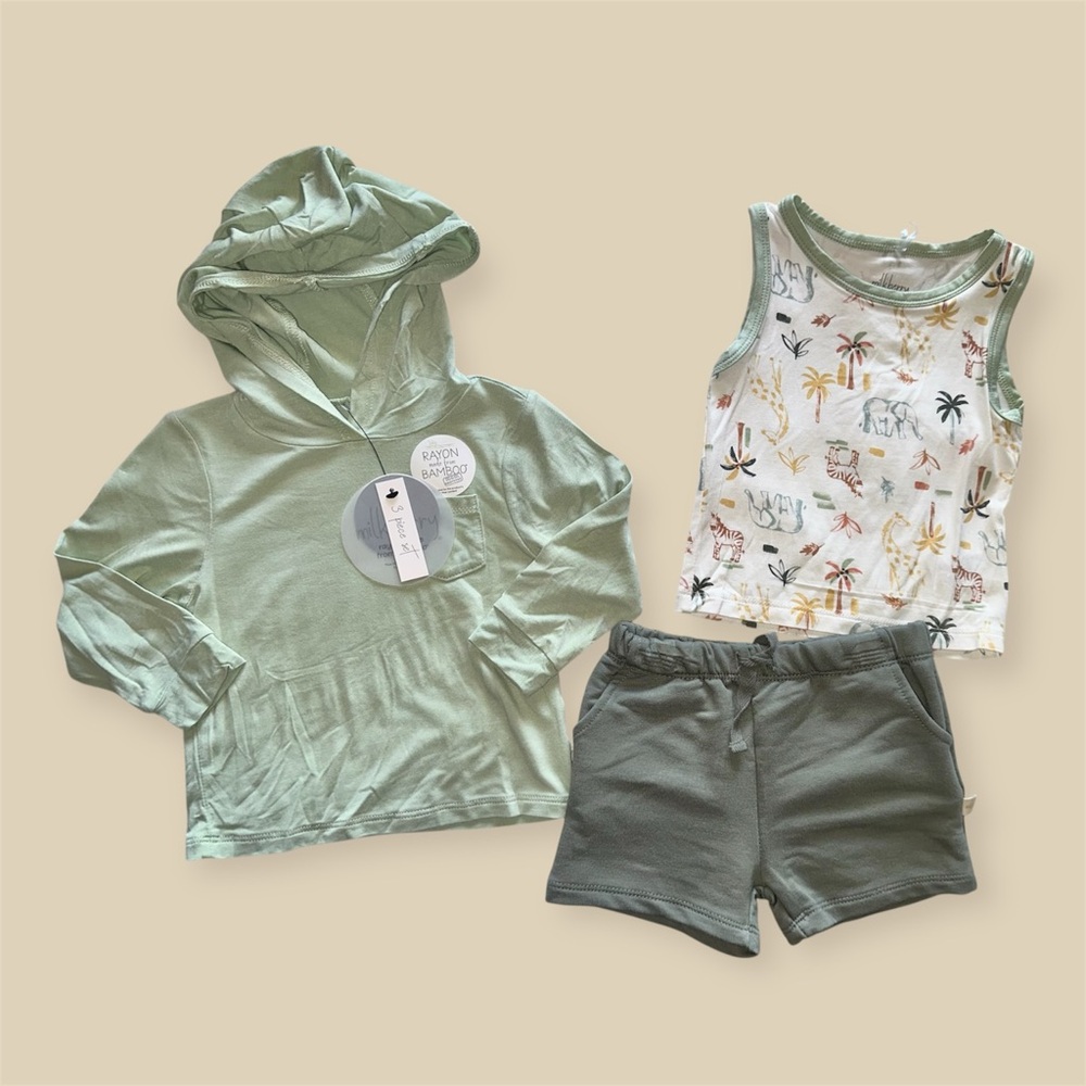 New Milkberry Bamboo 3pc Set